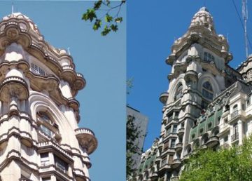 Buenos Aires: Torre Barolo e particolare. Foto di Prospero Sapone