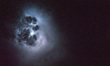 The European Space Agency's Paolo Nespoli took this image of lightning over Brazil from the International Space Station in January 2011. Image Credit: ESA/NASA