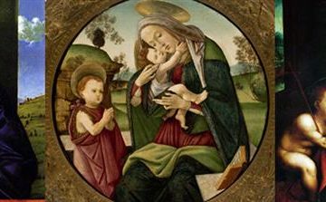 MASP San Paolo: Madonne. Da sinistra Bellini, Botticelli, Giampietrino