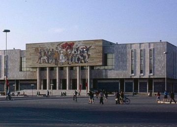 The National Museum of Albania features exhibits from Illyrian times to the fall of Communism in the 1990s. Photo by Peter
