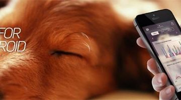 L’immagine del sito web che pubblicizza il Tractive Pet Manager Lite. Fonte http://tractive.com/it/apps