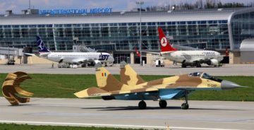 «Chadian Air Force Mikoyan-Gurevich MiG-29 (9-13) at Lviv International Airport» par Oleg Volkov