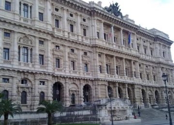 Il palazzo di giustizia a Roma (Palazzaccio) sede della Corte suprema di Cassazione. Foto: Giorgio Castore