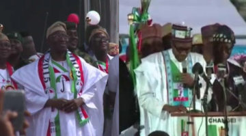 Campagna elettorale in Nigeria: i contendenti. Montaggio a cura di “italiani