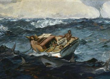 The Gulf Stream 1899) by Winslow Homer.