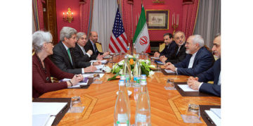 Secretary Kerry and Team Resume Talks in Switzerland With Iranian Officials About the Future of Their Nuclear Program. Photo by http://www.state.gov/secretary/photos/2015/03/238850.htm