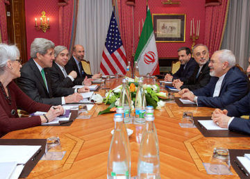 Secretary Kerry and Team Resume Talks in Switzerland With Iranian Officials About the Future of Their Nuclear Program. Photo by http://www.state.gov/secretary/photos/2015/03/238850.htm