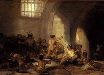 "Casa de locos" by Francisco Goya - [1]. Licensed under Public Domain via Wikimedia Commons - http://commons.wikimedia.org/wiki/File:Casa_de_locos.jpg#/media/File:Casa_de_locos.jpg