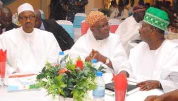 "GMB, Akande, Ajimobi at PGLS1" by Wikiregina - Own work. Licensed under CC BY-SA 4.0 via Wikimedia Commons - http://commons.wikimedia.org/wiki/File:GMB,_Akande,_Ajimobi_at_PGLS1.jpg#/media/File:GMB,_Akande,_Ajimobi_at_PGLS1.jpg