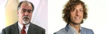 Glauco Benigni a sinistra nella foto intervista Andrea Beccalli