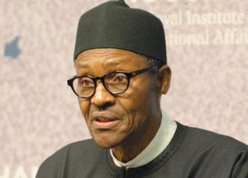"Muhammadu Buhari at Chatham House" by Chatham House - Flickr: Cropped from General Muhammadu Buhari, Presidential Candidate, All Progressives Congress, Nigeria. Licensed under CC BY 2.0 via Wikimedia Commons - http://commons.wikimedia.org/wiki/File:Muhammadu_Buhari_at_Chatham_House.jpg#/media/File:Muhammadu_Buhari_at_Chatham_House.jpg