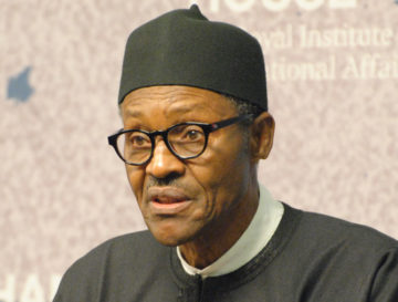"Muhammadu Buhari at Chatham House" by Chatham House - Flickr: Cropped from General Muhammadu Buhari, Presidential Candidate, All Progressives Congress, Nigeria. Licensed under CC BY 2.0 via Wikimedia Commons - http://commons.wikimedia.org/wiki/File:Muhammadu_Buhari_at_Chatham_House.jpg#/media/File:Muhammadu_Buhari_at_Chatham_House.jpg