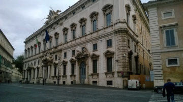 Roma, sede della Corte costituzionale. Foto: Giorgio Castore