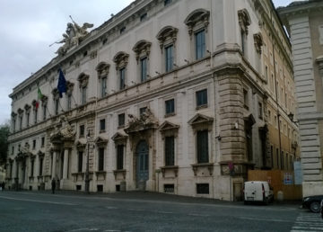 Roma, sede della Corte costituzionale. Foto: Giorgio Castore