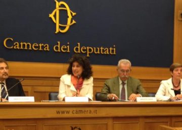 Conferenza stampa Camera Deputati Azzeramento CO2. Foto Massimo Predieri