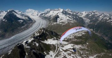 The Red Bull X-Alps route crosses the Alps in grand style. Here are 10 other mind blowing ways to traverse this epic mountain range. Foto: concessione di http://www.redbullxalps.com/news/article/10-amazing-ways-to-cross-the-alps.html