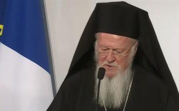HH Bartholomew 1st Ecumenical Patriarch of Constantinople from http://www.arcworld.org/projects.asp?projectID=664