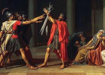 "Orazi". Con licenza Pubblico dominio tramite Wikipedia - https://it.wikipedia.org/wiki/File:Orazi.jpg#/media/File:Orazi.jpg