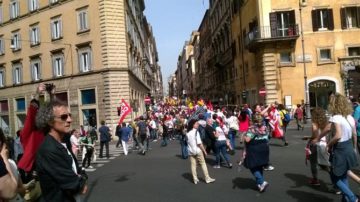 Manifestazione Sindacale del 20150505. Foto Giorgio Castore