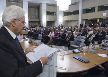 Il Presidente Mattarella alla XI Conferenza degli ambasciatori. Foto: Quirinale.
