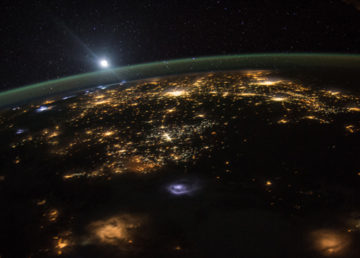 NASA astronaut Scott Kelly took this photograph of a sunrise over the western United States and posted it to social media on Aug. 10, 2015. http://www.nasa.gov/multimedia/imagegallery/iotd.html?id=368373