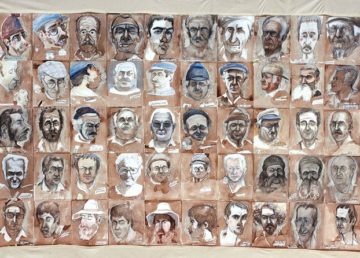 Pescatori della Praia – disegno di Paolo Sandulli