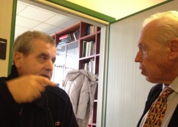 Pierluigi Minganelli e Roberto Savio