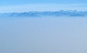 Smog sulla Pianura Padana
