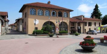 Osasco – Torino: Veduta del Municipio. Foto di F Ceragioli