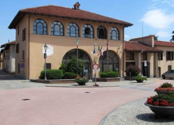 Osasco – Torino: Veduta del Municipio. Foto di F Ceragioli