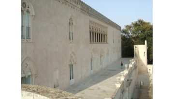 Castle of Donnafugata (Ragusa, Sicily): XIXth century; view of the loggia. Di I, LeZibou, CC BY-SA 3.0, $3