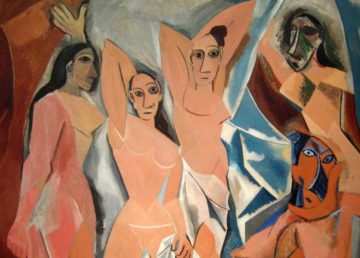 MoMA, New York: Pablo Picasso's Les Demoiselles d'Avignon, Foto di Wally Gobetz Cretive commons https://www.flickr.com/photos/wallyg/