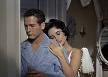 By Trailer screenshot (w:en:Cat on a Hot Tin Roof (film) Trailer) [Public domain(https://commons.wikimedia.org/wiki/File:Cat_on_a_Hot_Tin_Roof4.jpg)], attraverso Wikimedia Commons