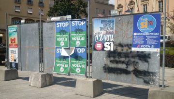 Referendum trivelle. Foto di Umberto NURS - CC BY-SA 4.0, https://commons.wikimedia.org/w/index.php?curid=48204876