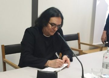 Foto di Francesco Curci. [Renato Zero durante la conferenza a Eataly Roma].
