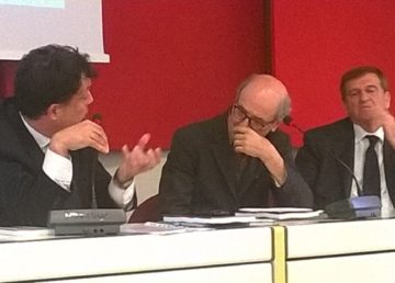 Populismi: un momento della presentazione del libro “Populismi” di Jakob Schwoerer. Da Sinistra DiMario Tocci Benvenuto. Foto di Giorgio Castore