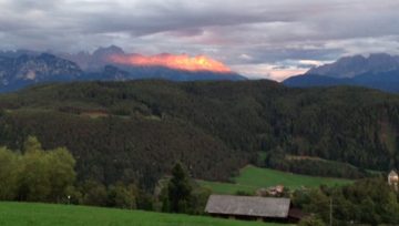 Il Gruppo del Catinaccio, Dolomiti; foto di Mario Attanasio