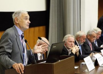 Il presidente Andrei Grachev durante la Conferenza di Praga sulla sicurezza 2016 - Foto di Alvise Predieri www.alvisepredieri.com © tutti i diritti riservati.