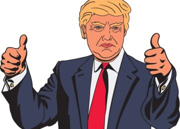 Donald Trump, Grafica di GDJ, goodfreephotos.com public domain