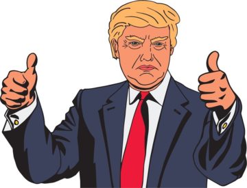 Donald Trump, Grafica di GDJ, goodfreephotos.com public domain