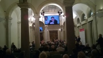 Presentazione del libro Antonio Landolfi, Il socialista con gli occhiali – Rubettino. Foto di Giorgio Castore