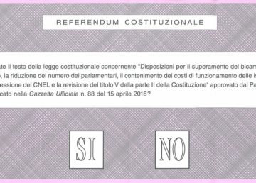 Referendum del 4 dicembre 2016 - Scheda referendaria.Di Matteo Grisorio - Opera propria, Pubblico dominio, https://commons.wikimedia.org/w/index.php?curid=53382500