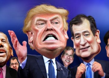 Republican January 14, 2016 Debate, Donkey Hotey, Flickr