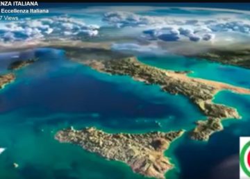 Fermo fotogramma tratto del video Eccellenza Italiana da Facebook @EccellenzaItalianaPage.