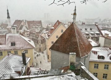 Tallinn vista dalla collina di Toompea. Crediti foto Clio Morichini
