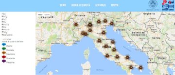 screenshot del portale Moniqa online