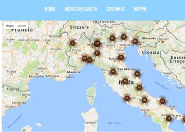 screenshot del portale Moniqa online
