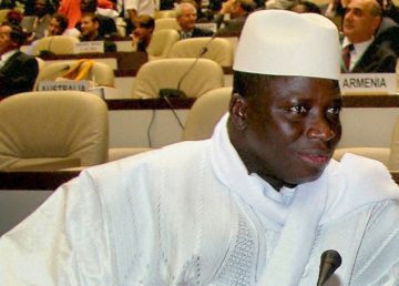 L’ex-presidente del Gambia Yahya Jammeh. Foto via IISD/Earth Negotiations Bulletin.