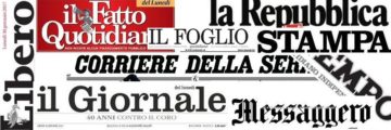 Montaggio testate giornalistiche da www.giornalone.it