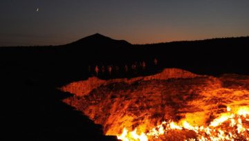 Porta dell’inferno Turkmenistan, Tormod Sandtorv, Commons wikipedia
